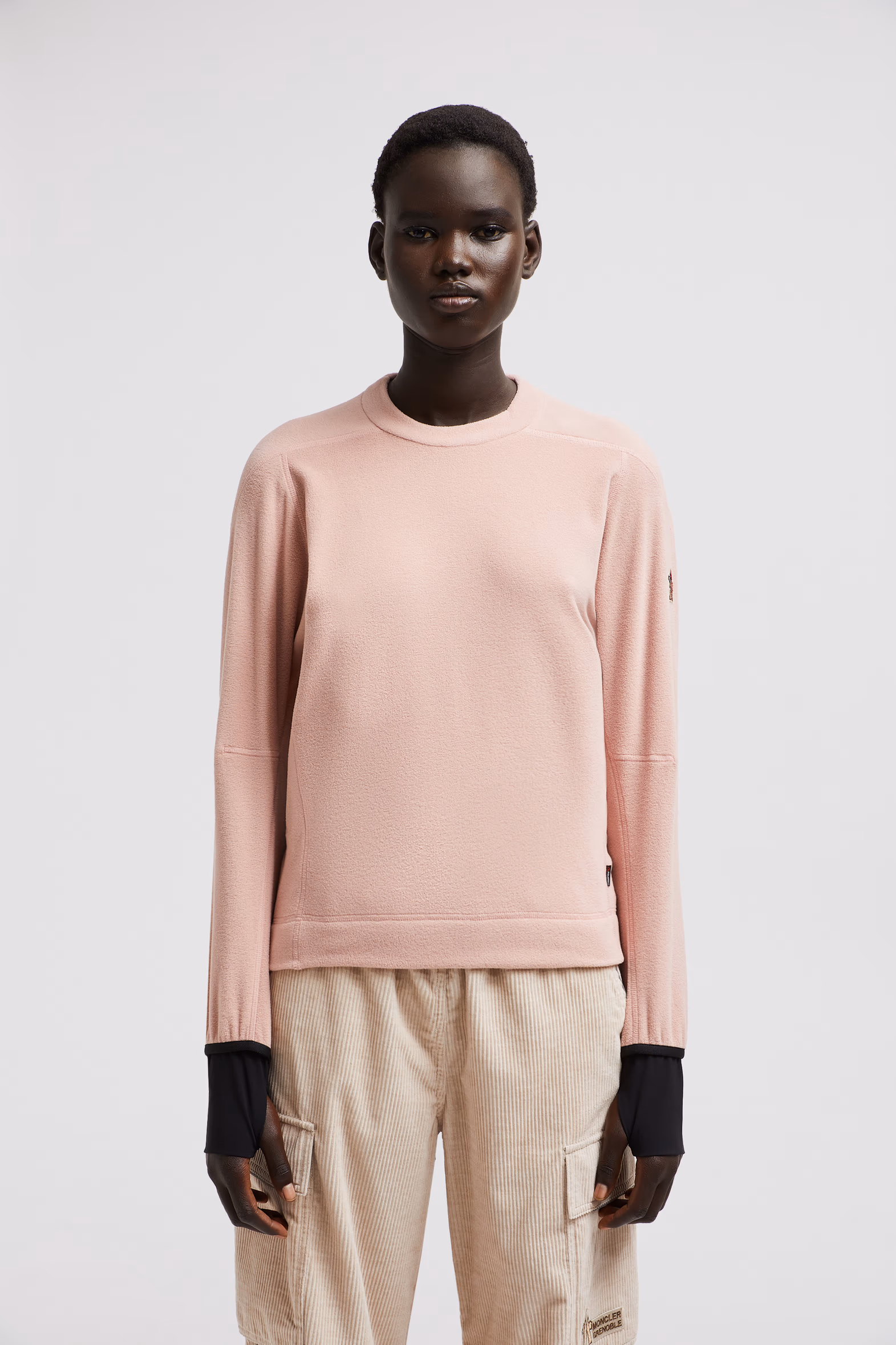 Polartec® Sweatshirt Women Light Pink Moncler 3